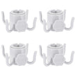 Universal Beach Umbrella Hook Hanger with 4 Hooks (1-Pack / 2-Pack / 4-Pack