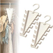 V-Shaped Double-Sided Closet Organizer Hanger