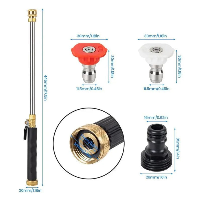Jet Nozzle Power Washer for Garden Hose