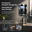 Indoor Insect Trap with Light and Suction Non Zapper Flying Bug Catcher for Mosquitoes Fruit Flies Gnats and Moths