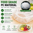 💥Special Offer💥Disposable Elastic Stretch Food Covers 100PCS | Quick Food Storage for Bowls & Plates