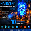 Halloween Skull Dynamic Light 10 Unique HD Projection Patterns