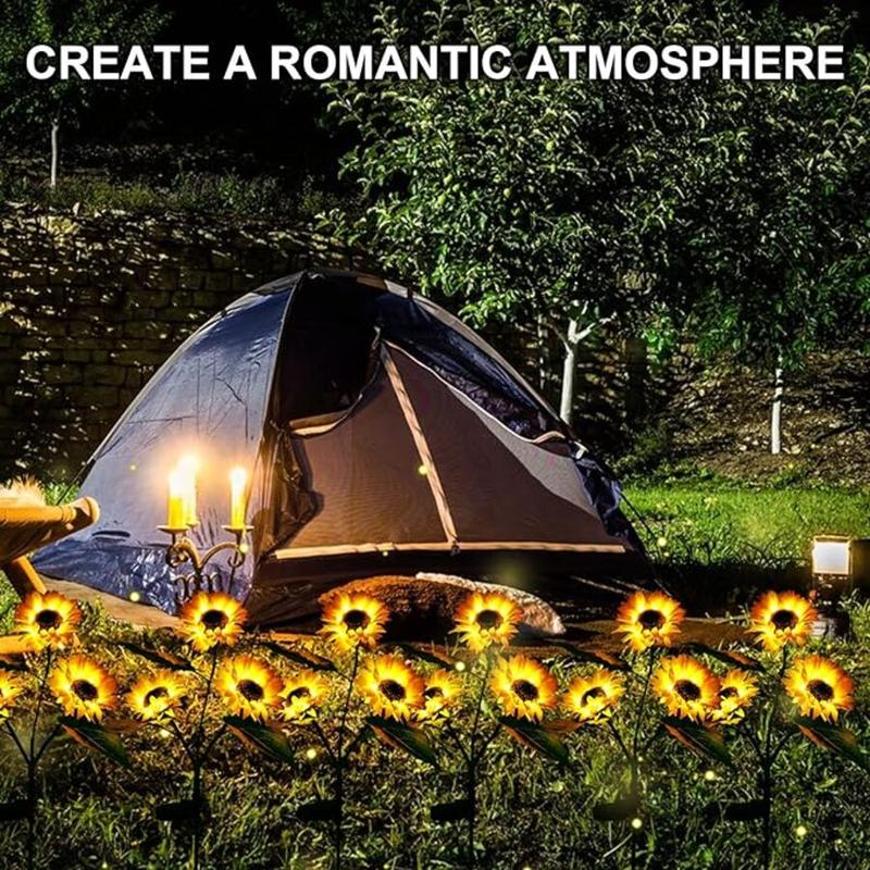 🔥Hot Sale 49% off🌟🌻 Solar Powered LED Sunflower Garden Lights Set