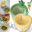 2pcs Cactus Kitchen Automatic Dumping Sink Filter