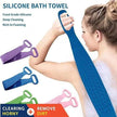 🛁 Silicone Back Scrubber Towel – Reach Every Inch With A Better Shower Clean ✨