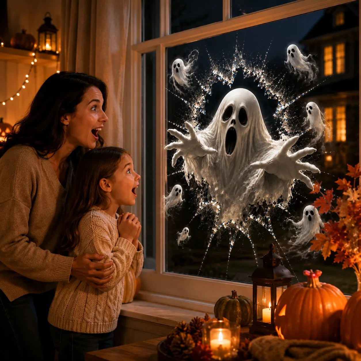 Turn Any Window Into a Haunted Halloween Scene