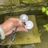 Ultrasonic Mist Maker & Fogger with LED Lights - Waterproof Submersible Ultrasonic Fog Generator for Ponds, Fountains & Halloween Decor