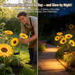 🌻Sunflower Solar Powered Lights for Garden（2PCS)