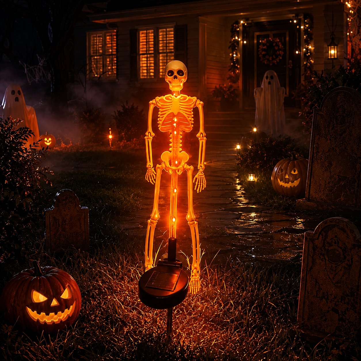 🔥 LAST DAY SALE 50% OFF 💀Halloween Solar Garden Lights