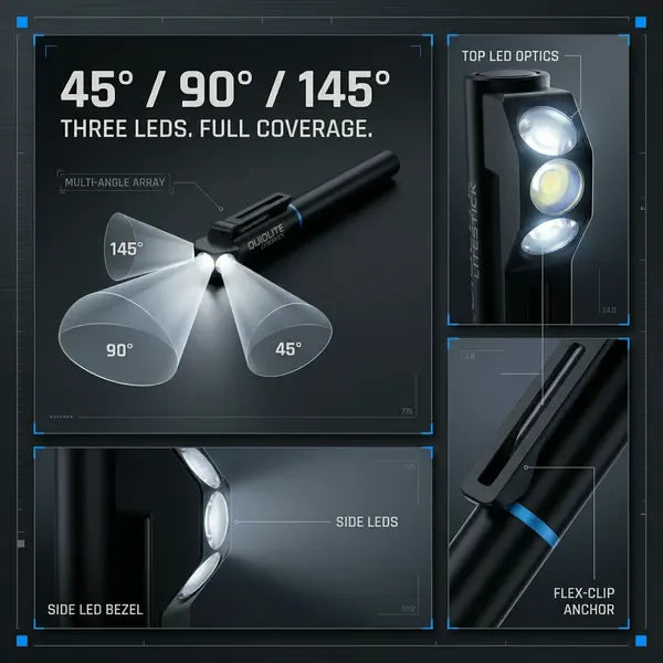 💡 QuiqLite LiteStick – Ultimate Hands-Free Wearable Safety Light