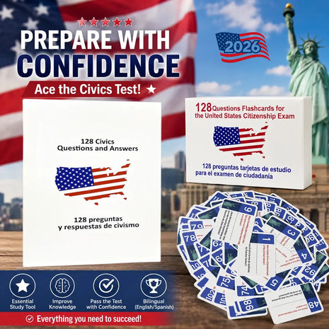 2026 US Citizenship Bilingual Instruction Cards