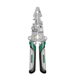 18 in 1 Foldable Wire Stripper with Pulley Design Multi-Function Electrician Tool for Wire Splitting Winding Crimping Cutting