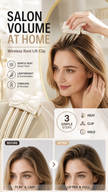 📢📢50% OFF !! ⏰Wireless Heated Volumizing Root Lift Clip - Salon Crown Volume Styling Tool for Fine Flat Hair