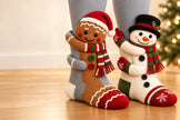 Hugging Christmas Socks3D