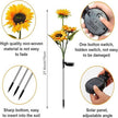🔥Hot Sale 49% off🌟🌻 Solar Powered LED Sunflower Garden Lights Set