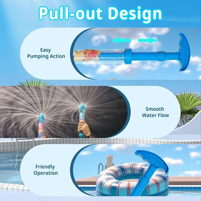 Pull-Out Water Gun Toy