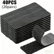 Heavy Duty Water-Resistant Reusable Self-Adhesive Double-Sided Hook-and-Loop Strips