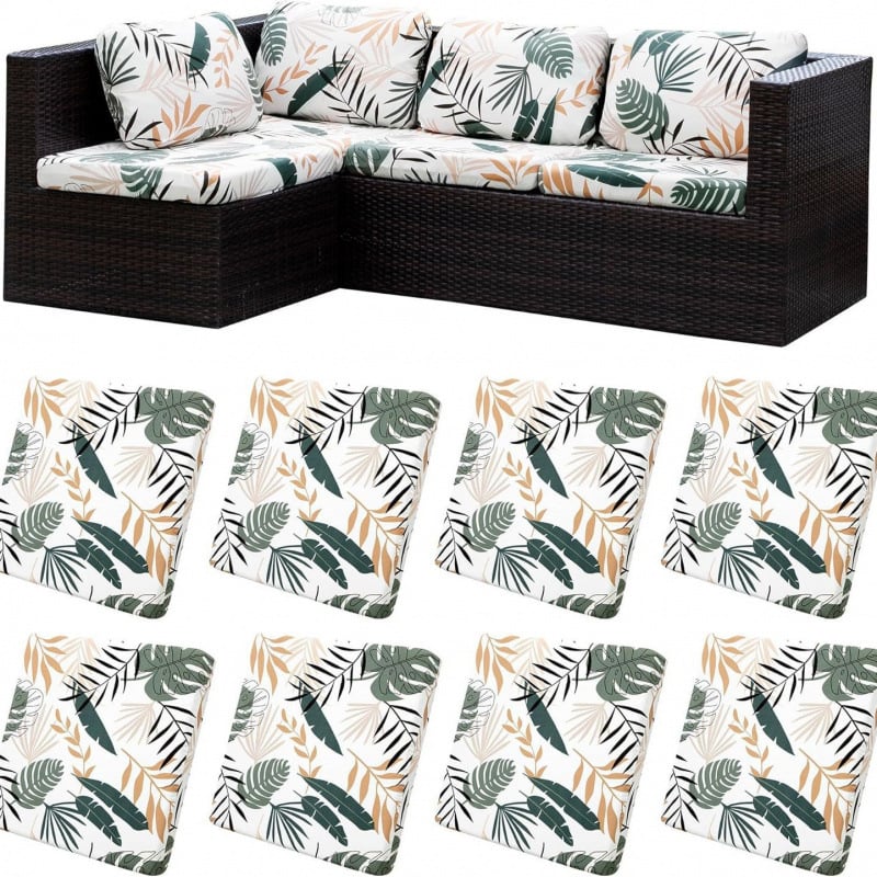 🛋️ Waterproof Outdoor Patio Sofa Cushion Covers 🔥