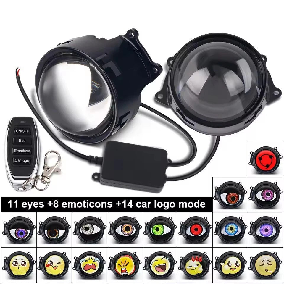 Ghost Lens 3D Iris Projector Light – 33 Mode RGB Devil Eye