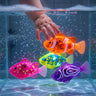 🐠 4-Piece Electronic LED Pet Fish Bath Toy Set