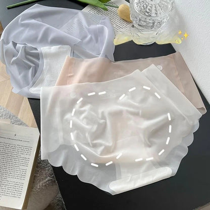 🔥BUY 1 GET 1 FREE🧊Women's Ice Silk No Trace Panties