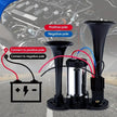 🔥LAST DAY 49% OFF - 🚗🔧2026 Upgraded 12V Dual Air Horn Kit – 130DB Super Loud Dual Horn with Compressor for Cars, Trucks, SUVs, Boats & More