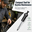 🔧 Heavy‑Duty Grease Fitting Cleaner Tool With M6 & M8 Adapters
