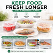 💥Special Offer💥Disposable Elastic Stretch Food Covers 100PCS | Quick Food Storage for Bowls & Plates