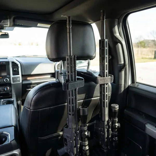 Universal Seat Back Tactical Rack – Secure Headrest Mount