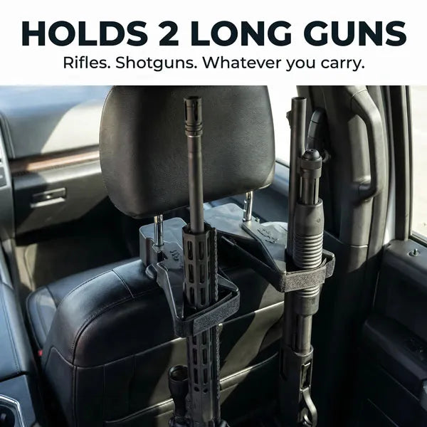 Universal Seat Back Tactical Rack – Secure Headrest Mount