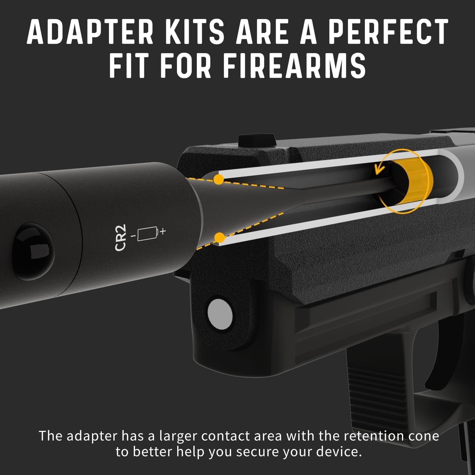 Laser Bore Sight Kit with 32 Adapters for 0.17 to 12GA Calibers w/ Battery