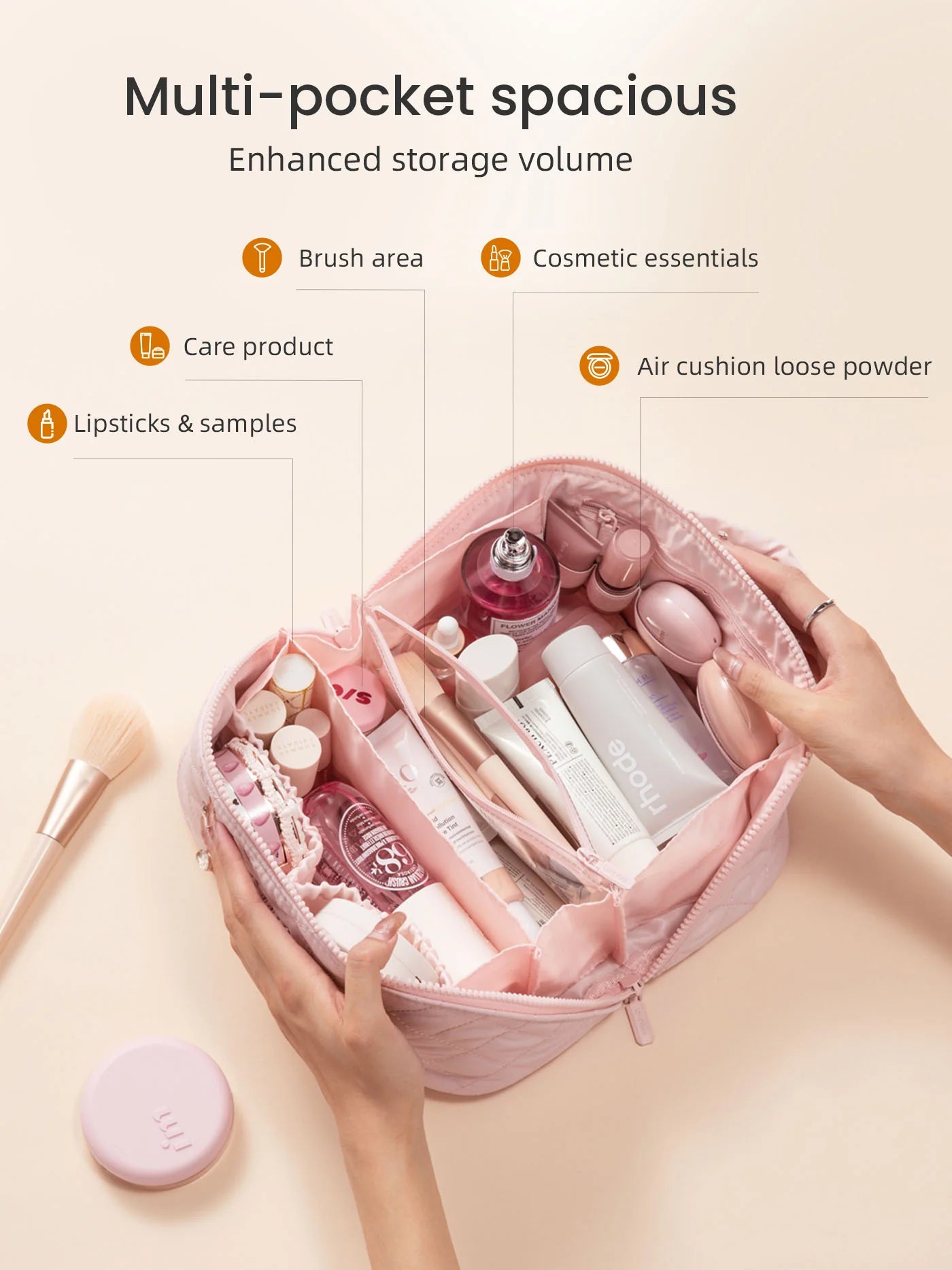 49% OFF This Week Promotions🎉🎉Travel Makeup Bag for Woman