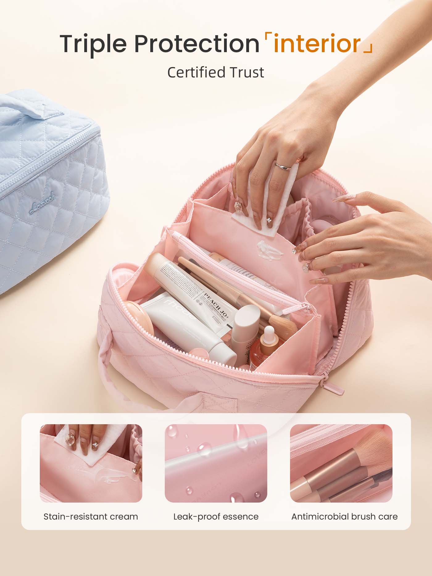 49% OFF This Week Promotions🎉🎉Travel Makeup Bag for Woman