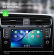 Enjoy Wireless CarPlay & Keep an Eye on the Back Seat—All on One Screen
