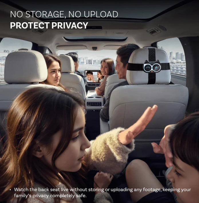 Enjoy Wireless CarPlay & Keep an Eye on the Back Seat—All on One Screen