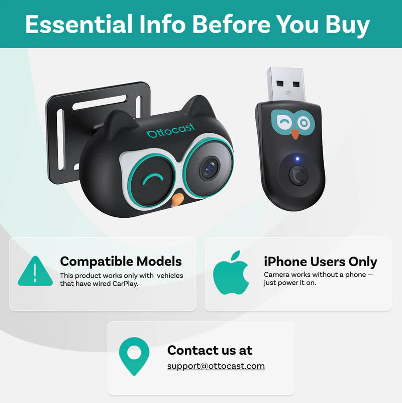 Enjoy Wireless CarPlay & Keep an Eye on the Back Seat—All on One Screen