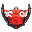 Cyberpunk Kigurumi Half-Face Mask – Futuristic Anime Mecha Mask with DIY Decals