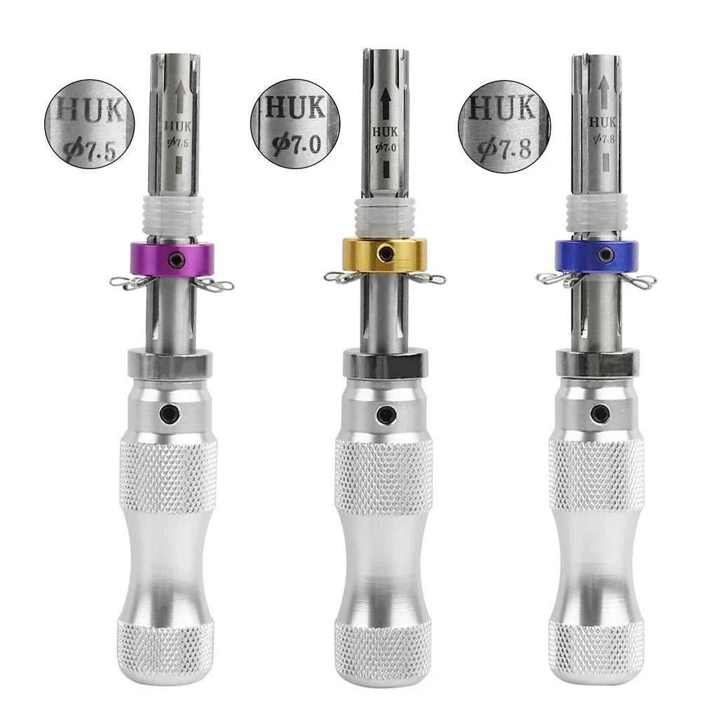 Versatile 3-Piece Adjustable Tubular Tool Set – Stainless Steel 7mm, 7.5mm, 7.8mm Pins