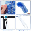 Bendable Fan Cleaning Brush – Reusable Microfiber Duster for Fans&Curtain