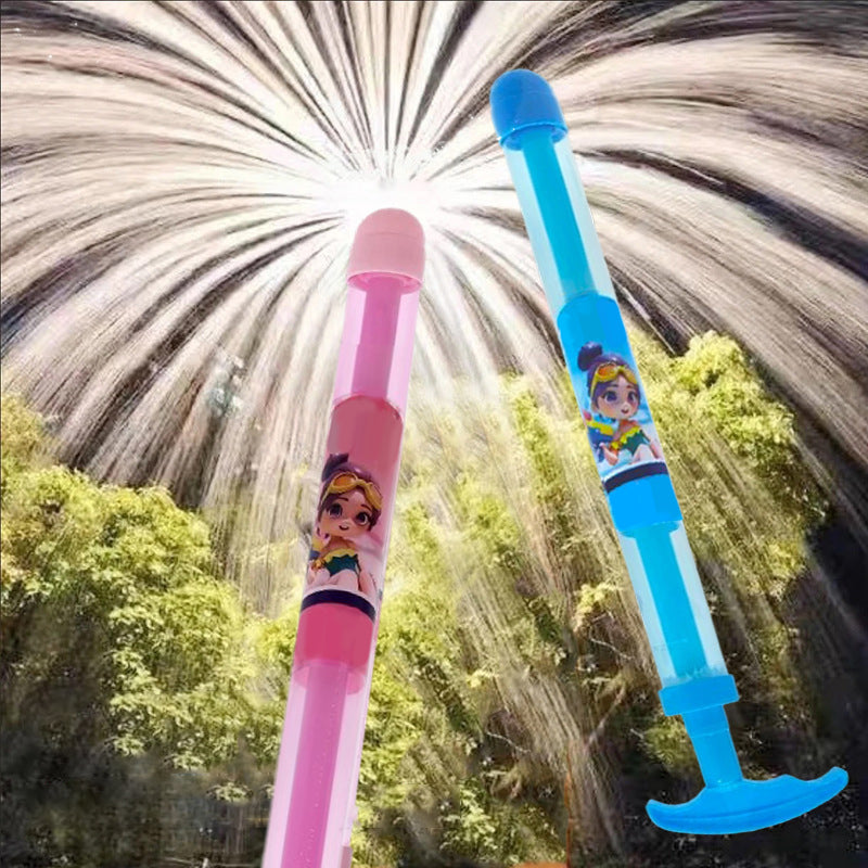 🥳2026 HOT SALE🥳💞50K+ SOLD!🎆💦 50% OFF! Pull‑Out Water Gun Toy – Creates stunning firework water effect. Perfect for beach, pool or bath. Lightweight & ergonomic. Endless splash fun. 🏖️✅
