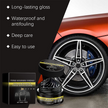 ✨ Tire wax – restores black gloss, blocks UV, repels dirt. Easy & quick! 🚗