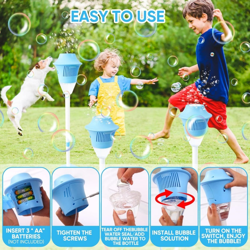 🎈48% OFF NOW ! ⚡ Automatic Handheld Bubble Machine for Kids – One-Touch Operation, Rich Bubbles & Portable Design