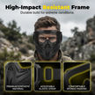 Detachable Full Face Goggle Mask
