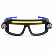 Dual Beam Rechargeable Glasses Light – Hands Free Clip-On LED Eyewear Lamp, Type-C Charging Head Light for Hiking, Repairing & Night Reading