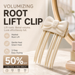 📢📢50% OFF !! ⏰Wireless Heated Volumizing Root Lift Clip - Salon Crown Volume Styling Tool for Fine Flat Hair